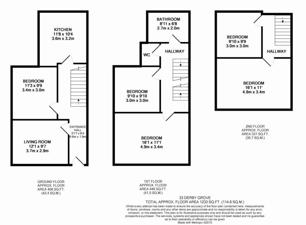 33 Derby Grove, Lenton, Nottingham, NG7 1PE